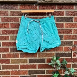 Maamagic Men’s Teal Blue Short Board Shorts